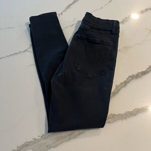 Agolde Black Roxanne High Rise Skinny Jeans Size 28